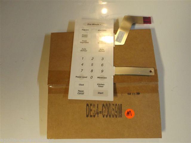 Samsung Microwave DE34-00059M Touch Pad Membrane NEW IN BOX Samsung Microwave DE34-00059M Touch Pad Membrane NEW IN BOX